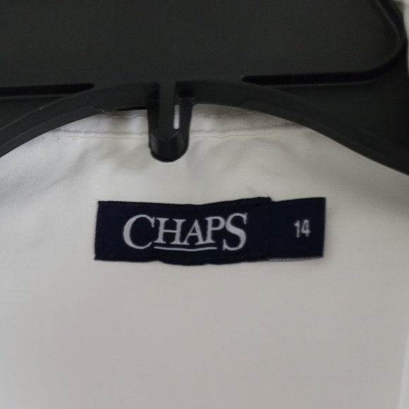 Chaps Button Down Boy's Shirt - Picture 3 of 4